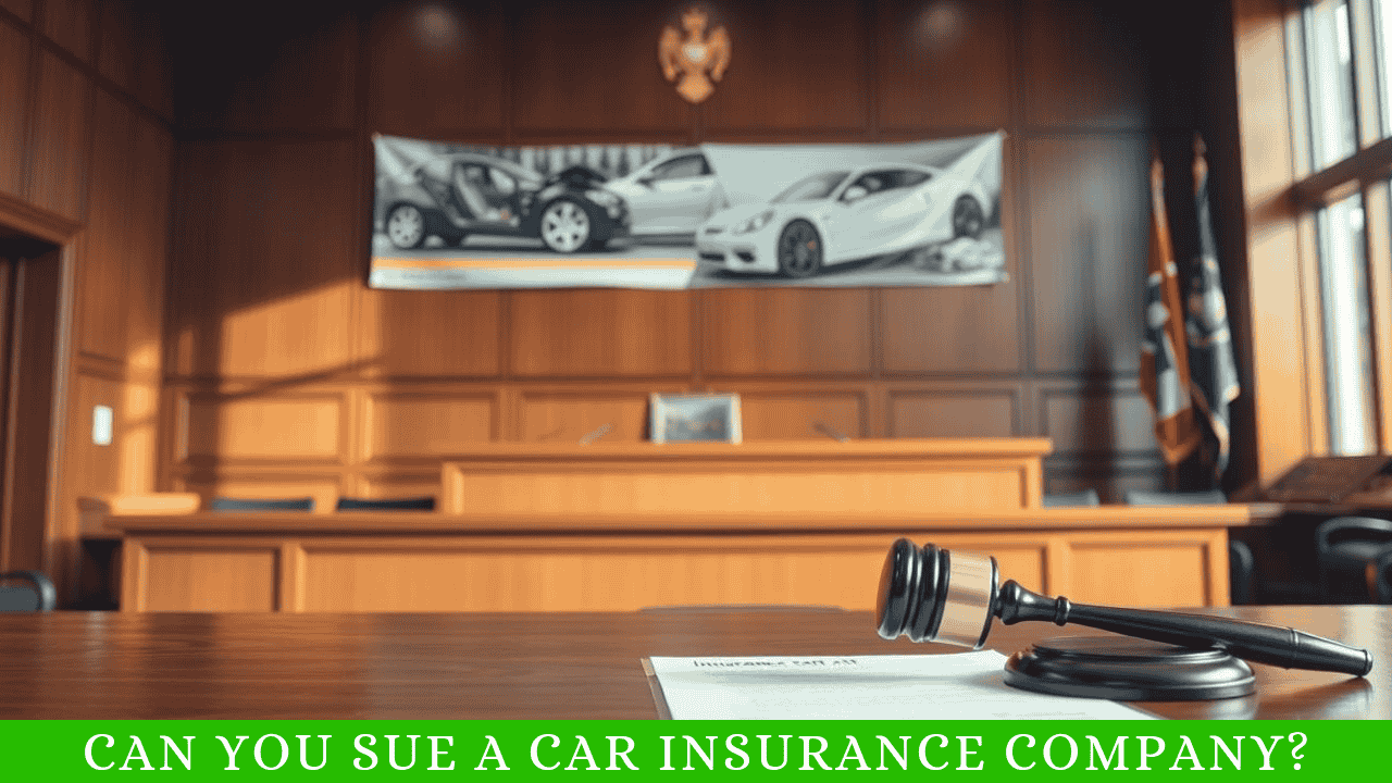 Can You Sue a Car Insurance Company